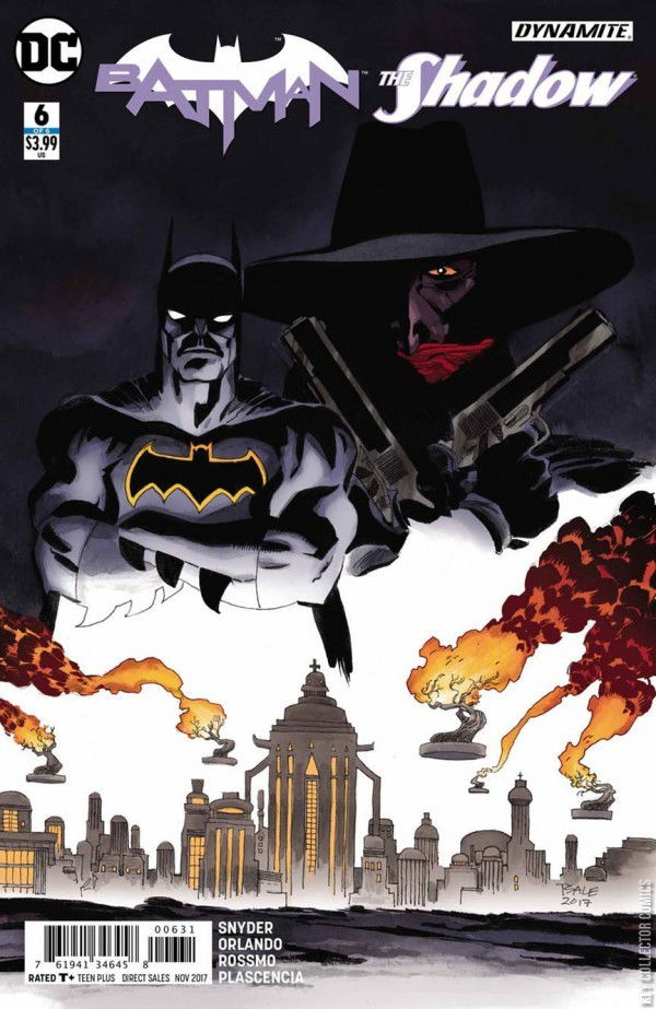 Variant Cover for Batman / Shadow #6