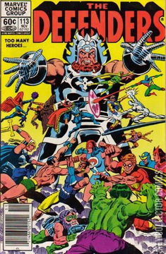 Variant Cover for Defenders #113