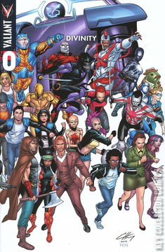 Variant Cover for Divinity #0