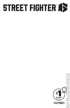 Variant Cover for Street Fighter 6 #1