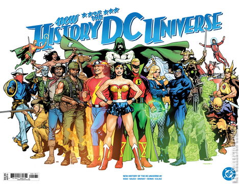 Variant Cover for New History of the DC Universe #1