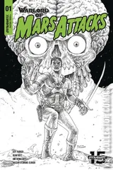 Variant Cover for Warlord of Mars Attacks #1