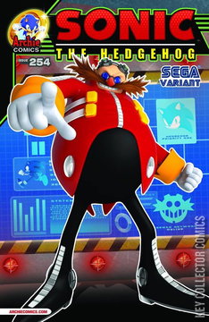 Variant Cover for Sonic the Hedgehog #254