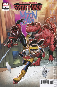 Variant Cover for Miles Morales and Moon Girl #1