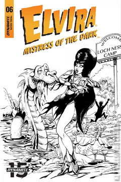 Variant Cover for Elvira: Mistress of the Dark #6