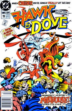 Variant Cover for Hawk and Dove #19