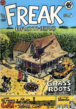 Variant Cover for The Fabulous Furry Freak Brothers #5