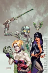 Variant Cover for Harley Quinn x Elvira #3