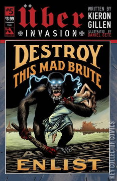 Variant Cover for Uber Invasion #5