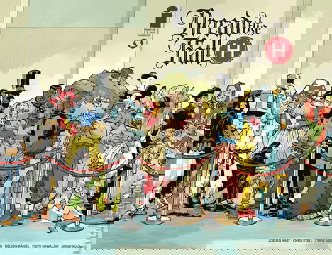 Variant Cover for Dread the Hall H #1