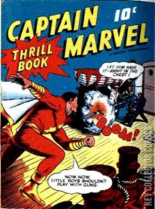 Captain Marvel Thrill Book