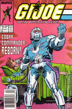 Variant Cover for G.I. Joe: A Real American Hero #58