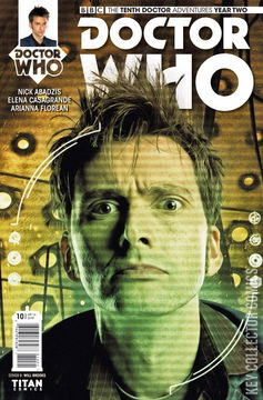 Variant Cover for Doctor Who: The Tenth Doctor - Year Two #10