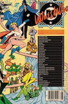 Variant Cover for Who's Who: The Definitive Directory of the DC Universe #18