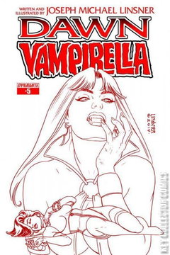 Variant Cover for Dawn / Vampirella #5