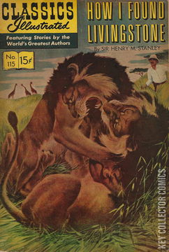 Variant Cover for Classics Illustrated #115