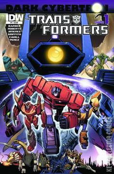 Variant Cover for Transformers: Dark Cybertron #1