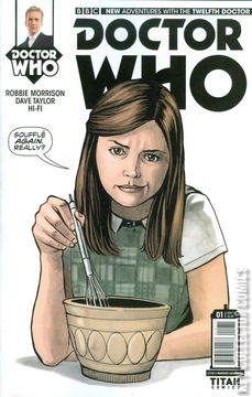 Variant Cover for Doctor Who: The Twelfth Doctor #1