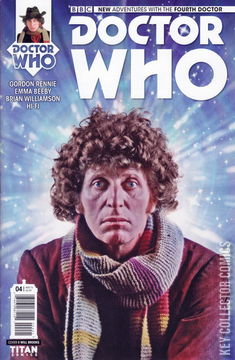 Variant Cover for Doctor Who: The Fourth Doctor #4