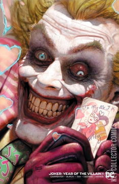 Variant Cover for Year of the Villain: The Joker #1