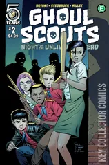 Variant Cover for Ghoul Scouts: Night of the Unliving Undead #2