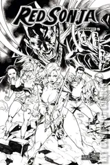 Variant Cover for Red Sonja #15