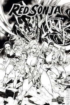 Variant Cover for Red Sonja #15