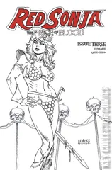 Variant Cover for Red Sonja: The Price of Blood #3