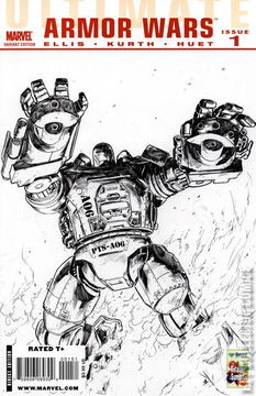 Variant Cover for Ultimate Armor Wars #1