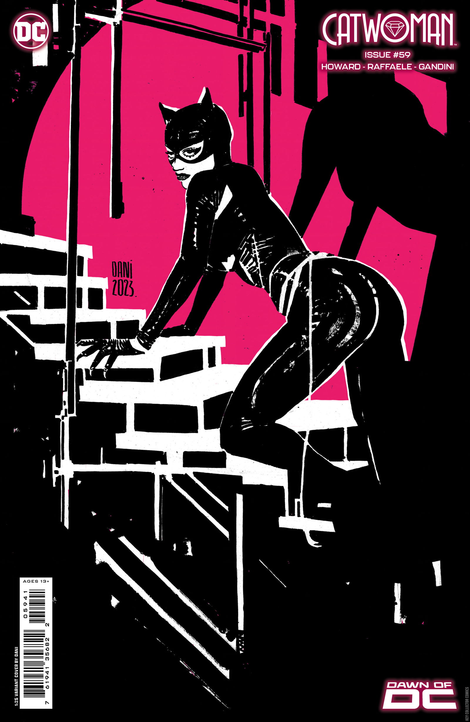 Variant Cover for Catwoman #59