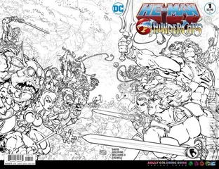 Variant Cover for He-Man / Thundercats #1