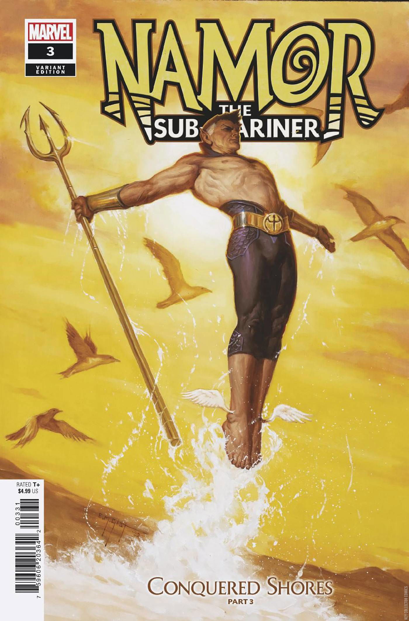 Variant Cover for Namor: Conquered Shores #3