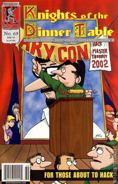 Cover art for Knights of the Dinner Table #69