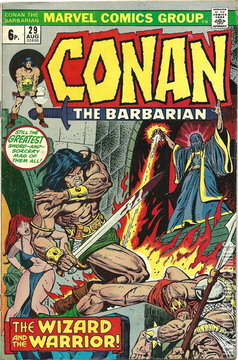 Variant Cover for Conan the Barbarian #29