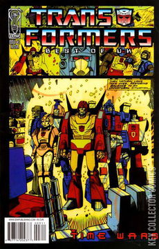 Variant Cover for Transformers: Best of the UK -Time Wars #3