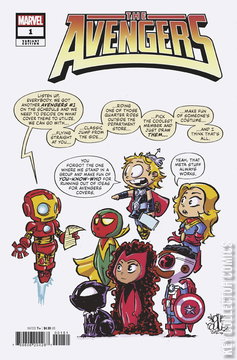 Variant Cover for Avengers #1