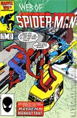 Cover for Web of Spider-Man #21