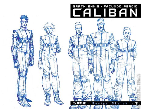Variant Cover for Caliban #2