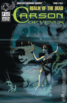 Variant Cover for Carson of Venus: Realm of the Dead #1