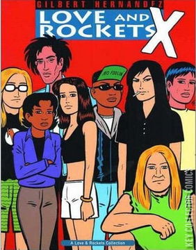 Variant Cover for The Complete Love and Rockets #10