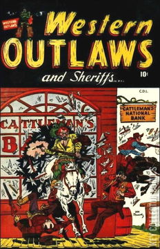 Variant Cover for Western Outlaws and Sheriffs #70