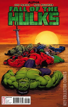 Variant Cover for Fall of the Hulks: Alpha #1