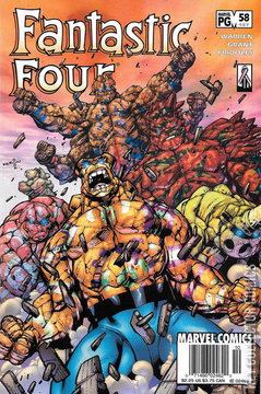 Variant Cover for Fantastic Four #58