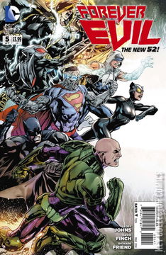 Variant Cover for Forever Evil #5