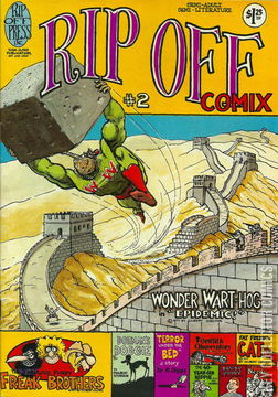 Variant Cover for Rip Off Comix #2
