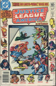 Variant Cover for Justice League of America #207