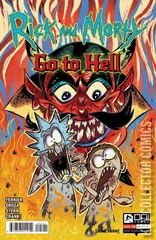 Cover for Rick and Morty Go to Hell #5
