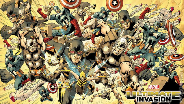 Variant Cover for Ultimate Invasion #2