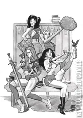Variant Cover for Red Sonja and Vampirella Meet Betty and Veronica #1