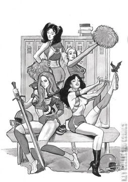 Variant Cover for Red Sonja and Vampirella Meet Betty and Veronica #1